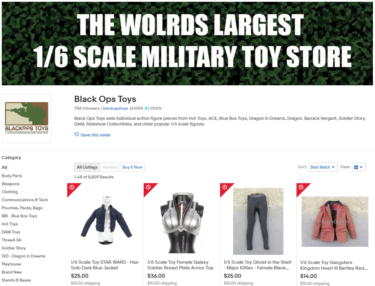 Blackopstoys Ebaystore