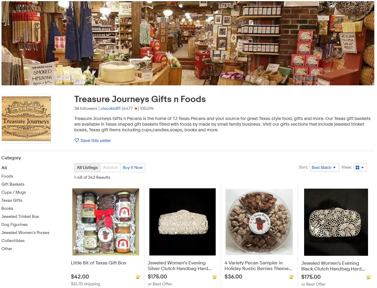 Treasure Journey Gifts N Foods